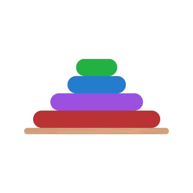 Spatial Tower of Hanoi