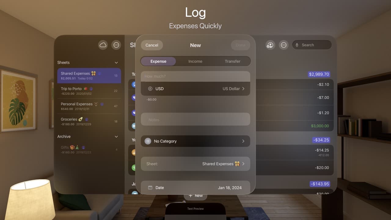 Expenses: Spending Tracker screenshot 2