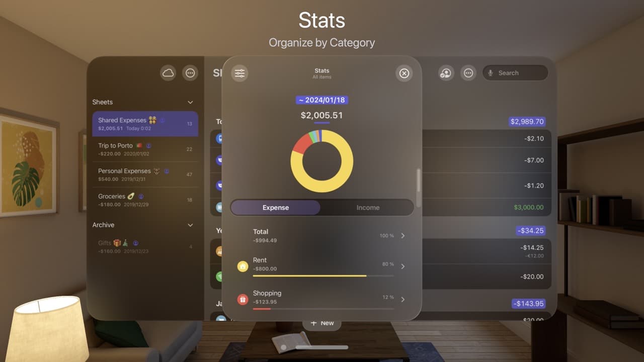 Expenses: Spending Tracker screenshot 3