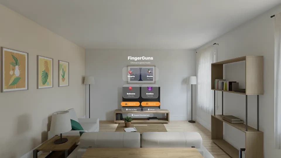 FingerGuns: Spatial Carnival screenshot 1