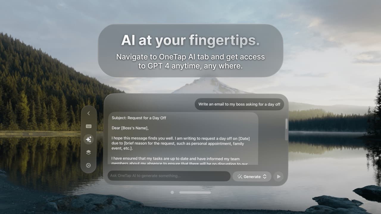 Keyboard Shortcuts: OneTap screenshot 3