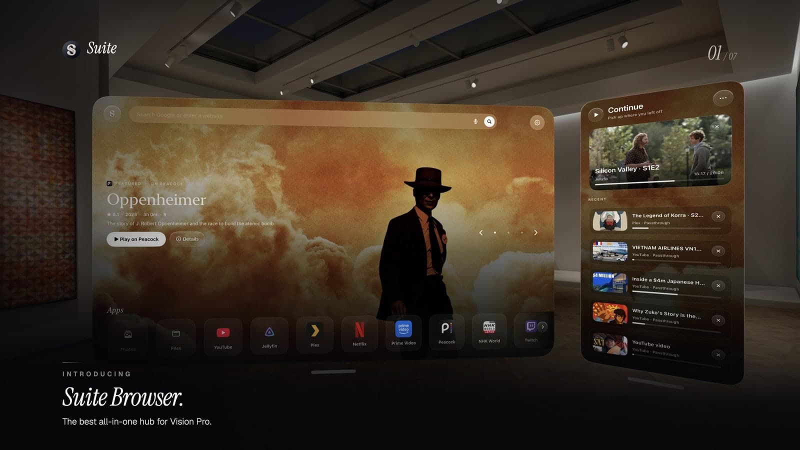 Suite Browser screenshot 1