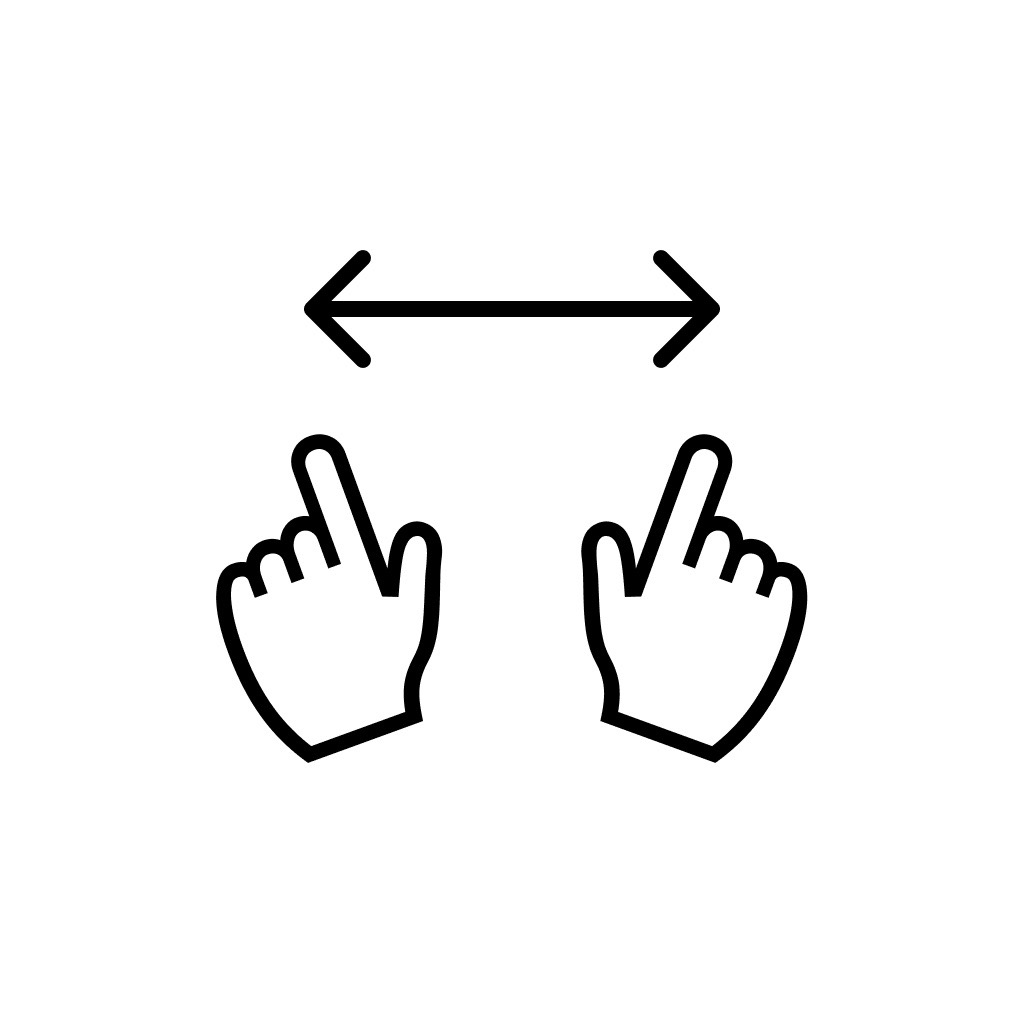 Measure the distance between both hands intuitively.



 App shows the measurement of the distance between the tips of the index fingers, from the left hand to the right hand.



 Unit option

 - centiMeters

 - meters

 - inches

 - feet

 - yards



 Sub function

 - Fix a pointer by indirect tap.