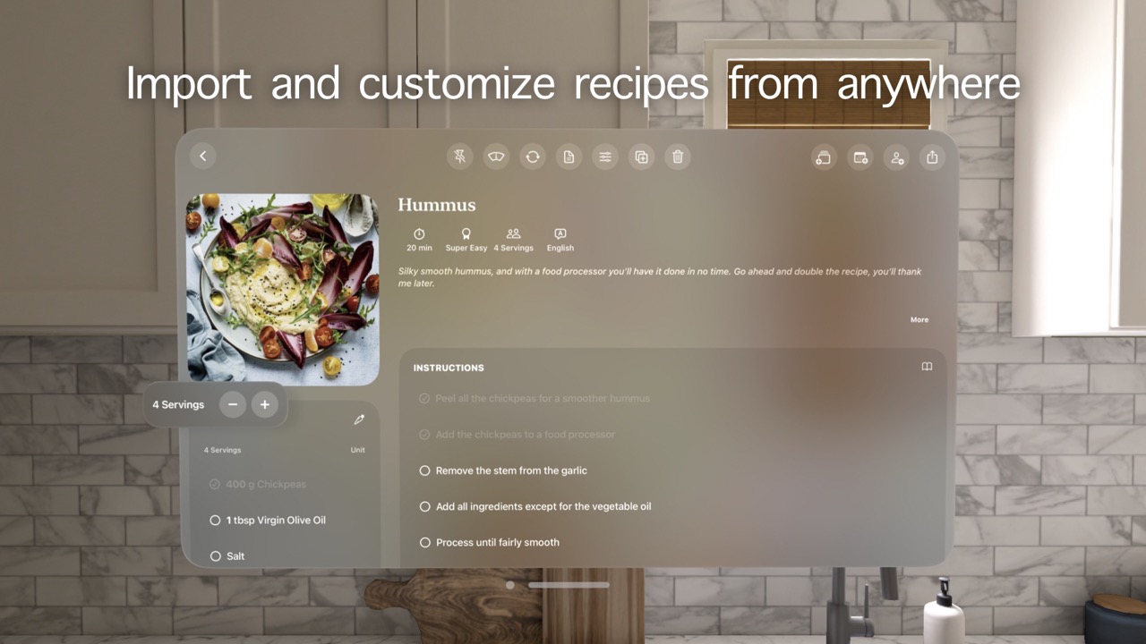 Import, Plan & Cook Meals screenshot