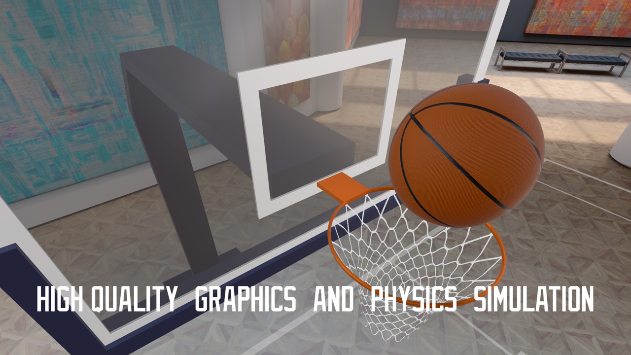 Your private basketball court screenshot