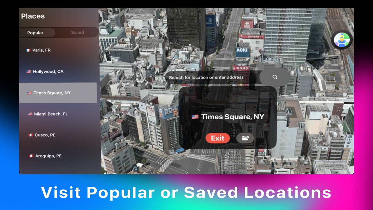 Immersive Street View Experiences screenshot
