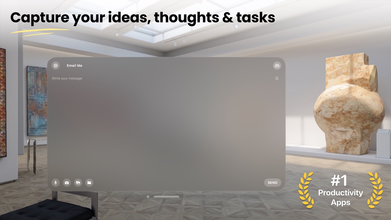 Capture ideas & tasks screenshot
