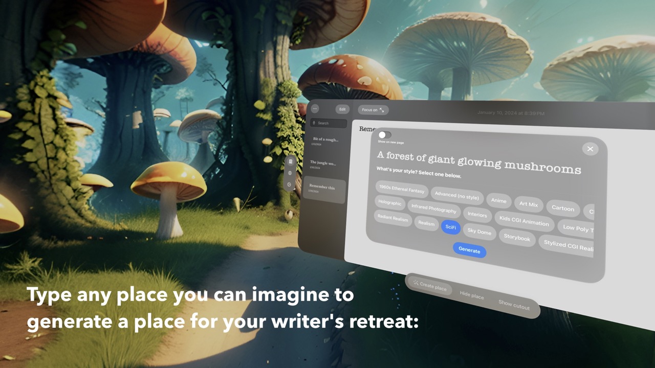 Create Worlds for Writing screenshot