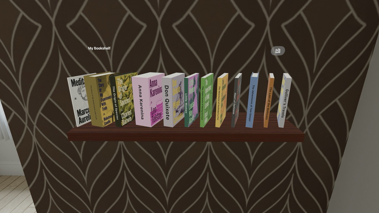 The next chapter in reading. screenshot