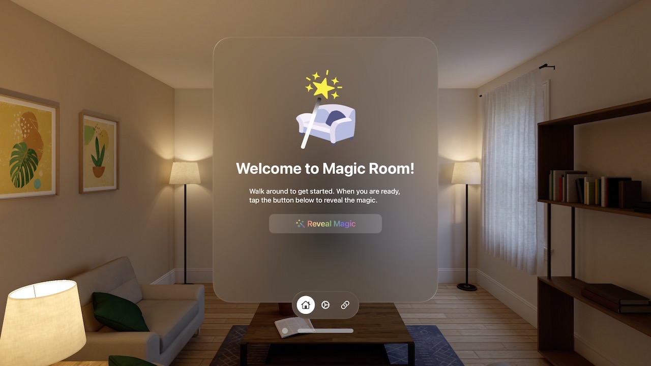Transform your room in Vision Pro screenshot