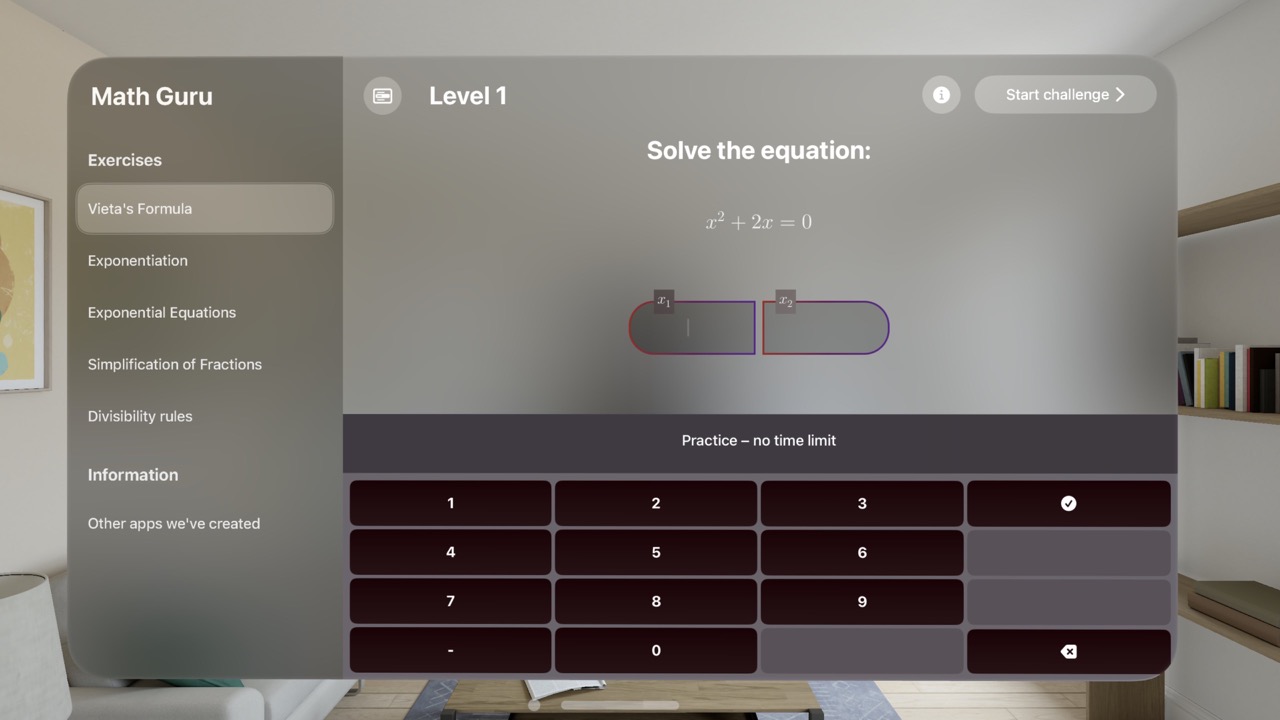 Improve your math skills with Math Guru! screenshot