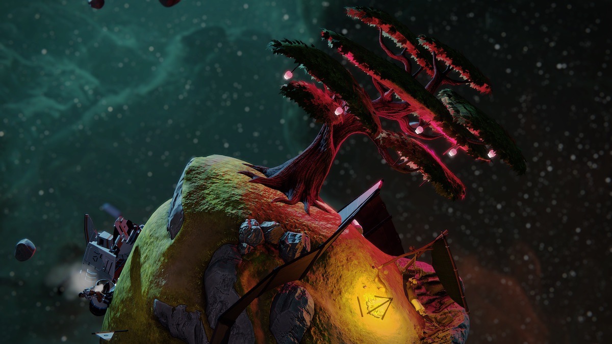 An interactive spatial tale screenshot