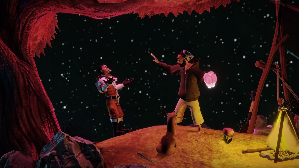 An interactive spatial tale screenshot