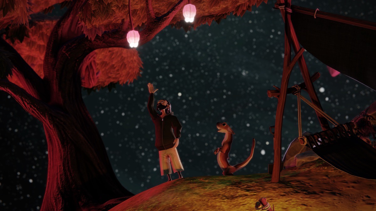 An interactive spatial tale screenshot