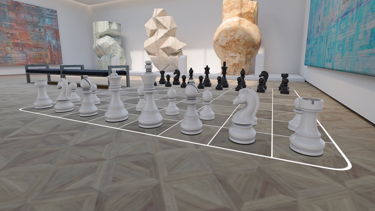 Chess with Spatial Personas screenshot