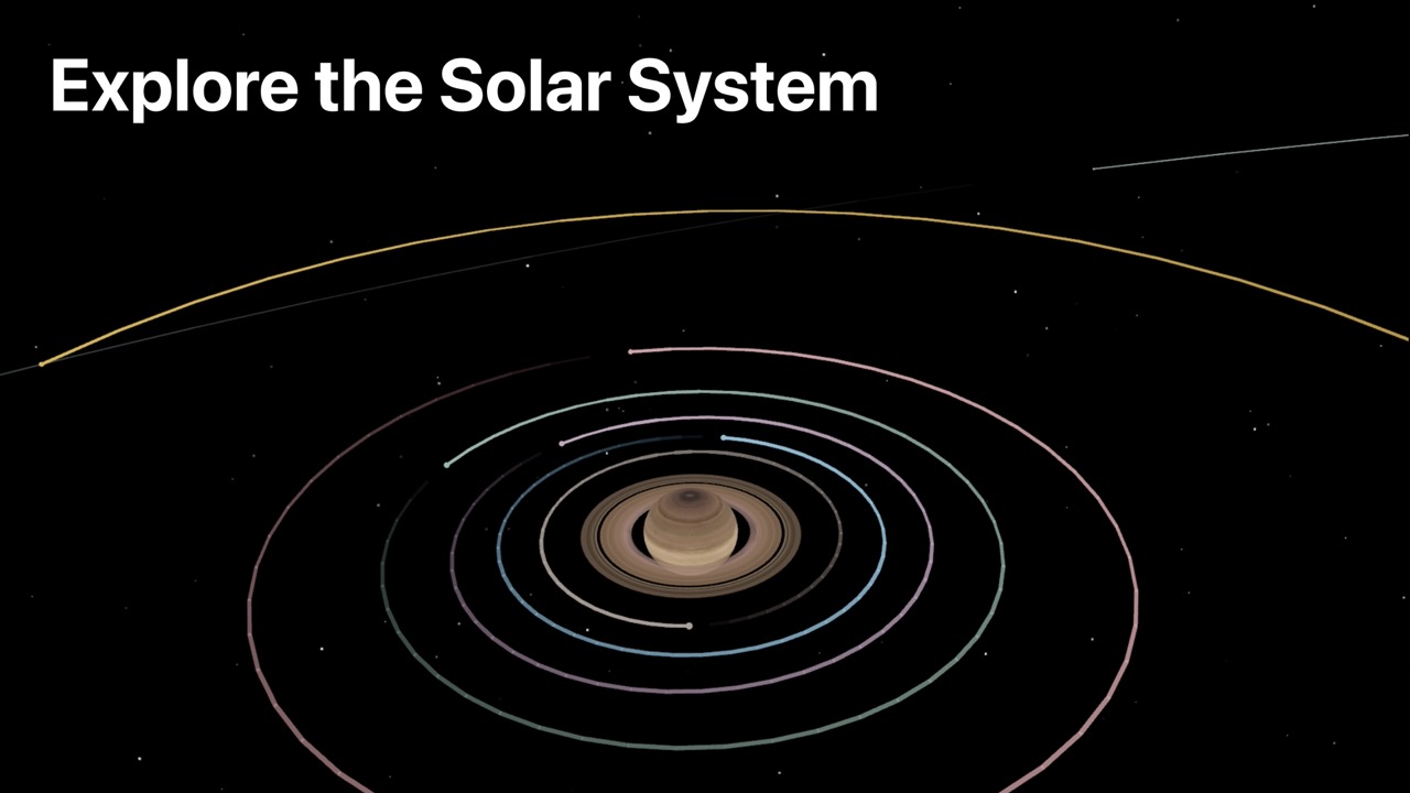 A Solar System Simulator screenshot