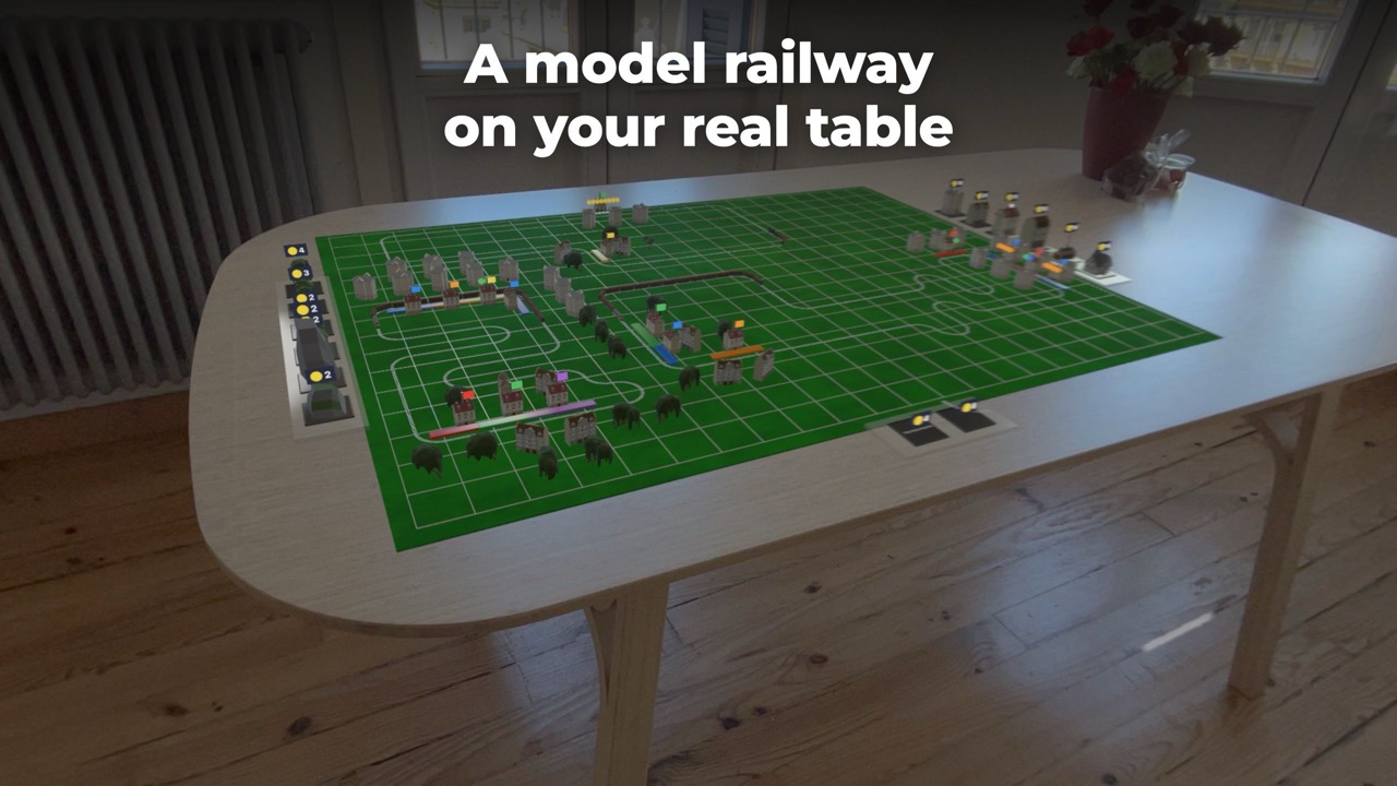 Build a railway on your table screenshot