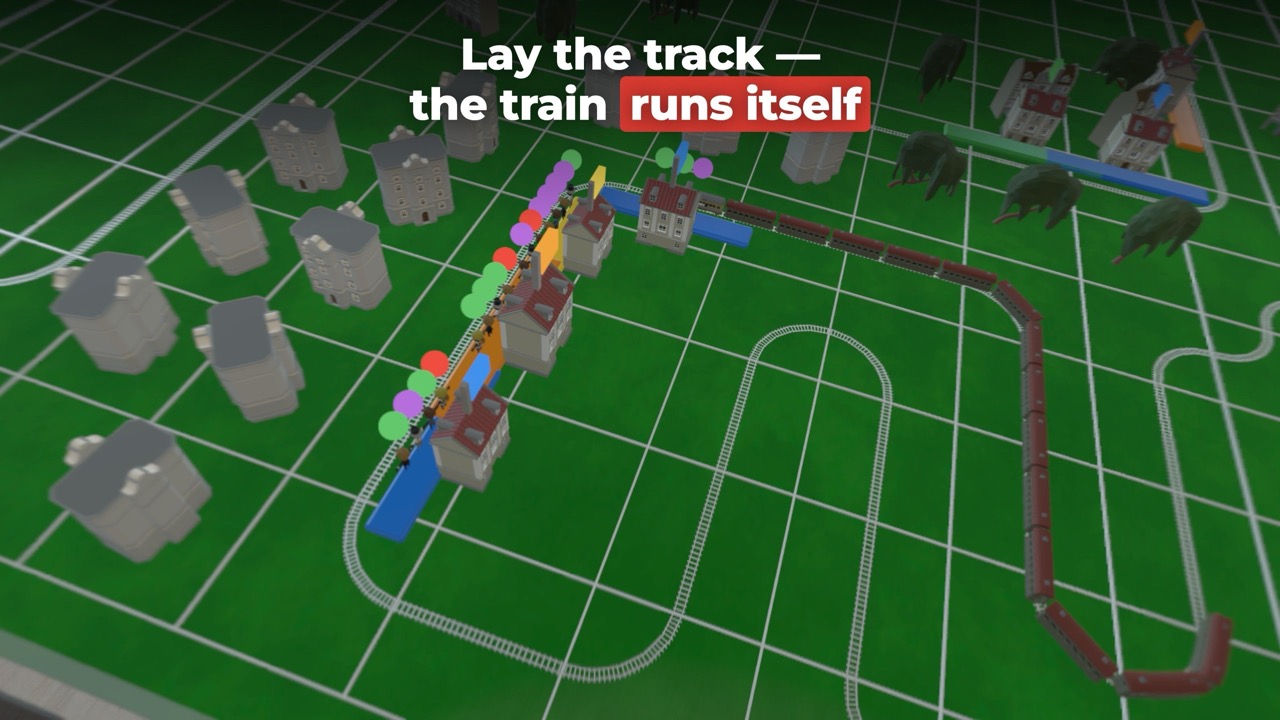 Build a railway on your table screenshot