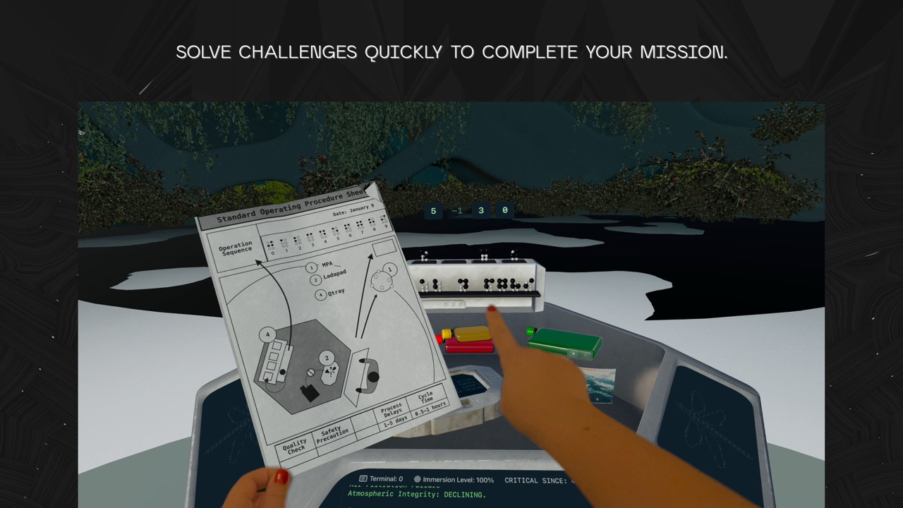 An immersive escape room game screenshot