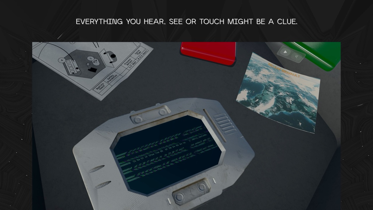 An immersive escape room game screenshot