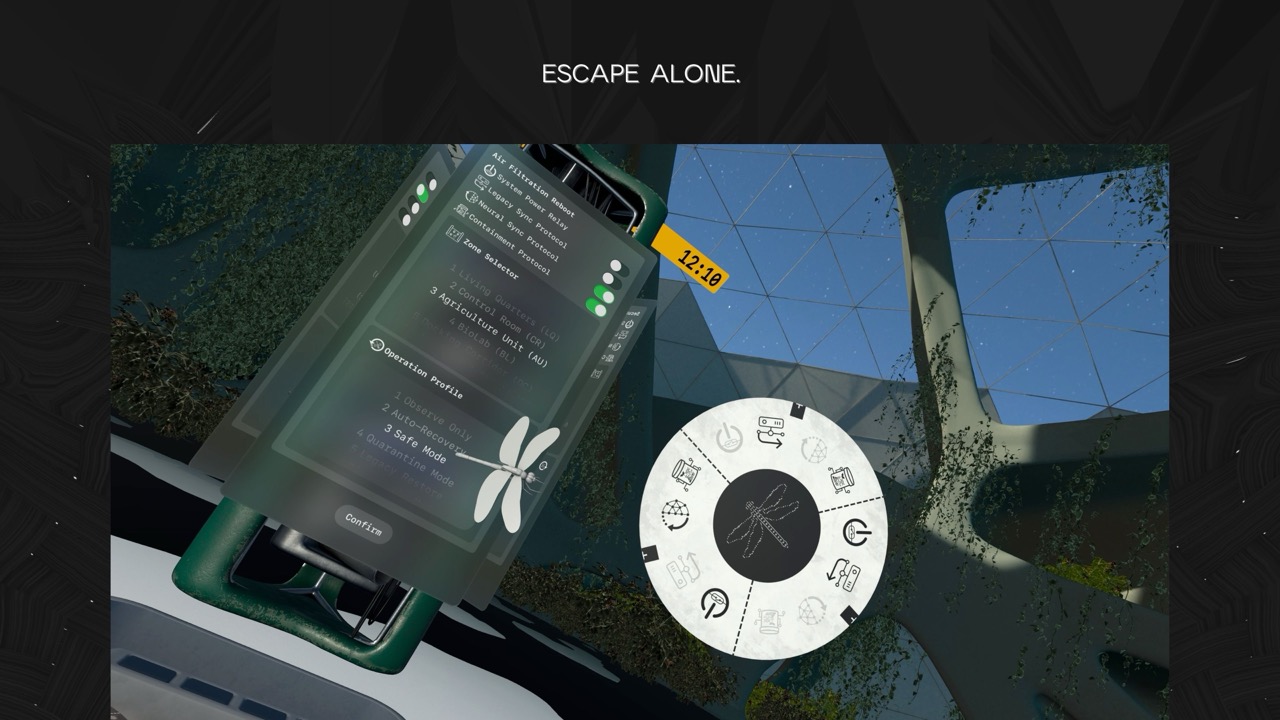 An immersive escape room game screenshot